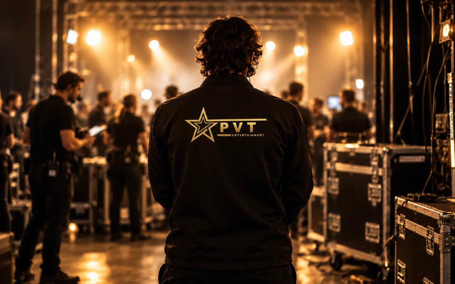 PVT Entertainment achter de schermen bij een liveproductie